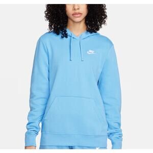 Nike Sportswear Club Fleece Womens University Blue/White Small